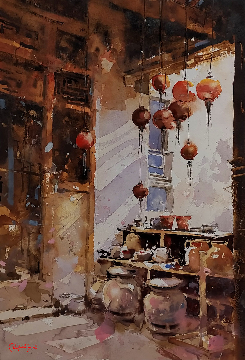 September 6, 2025 Painting Workshop with Roberto Zangarelli