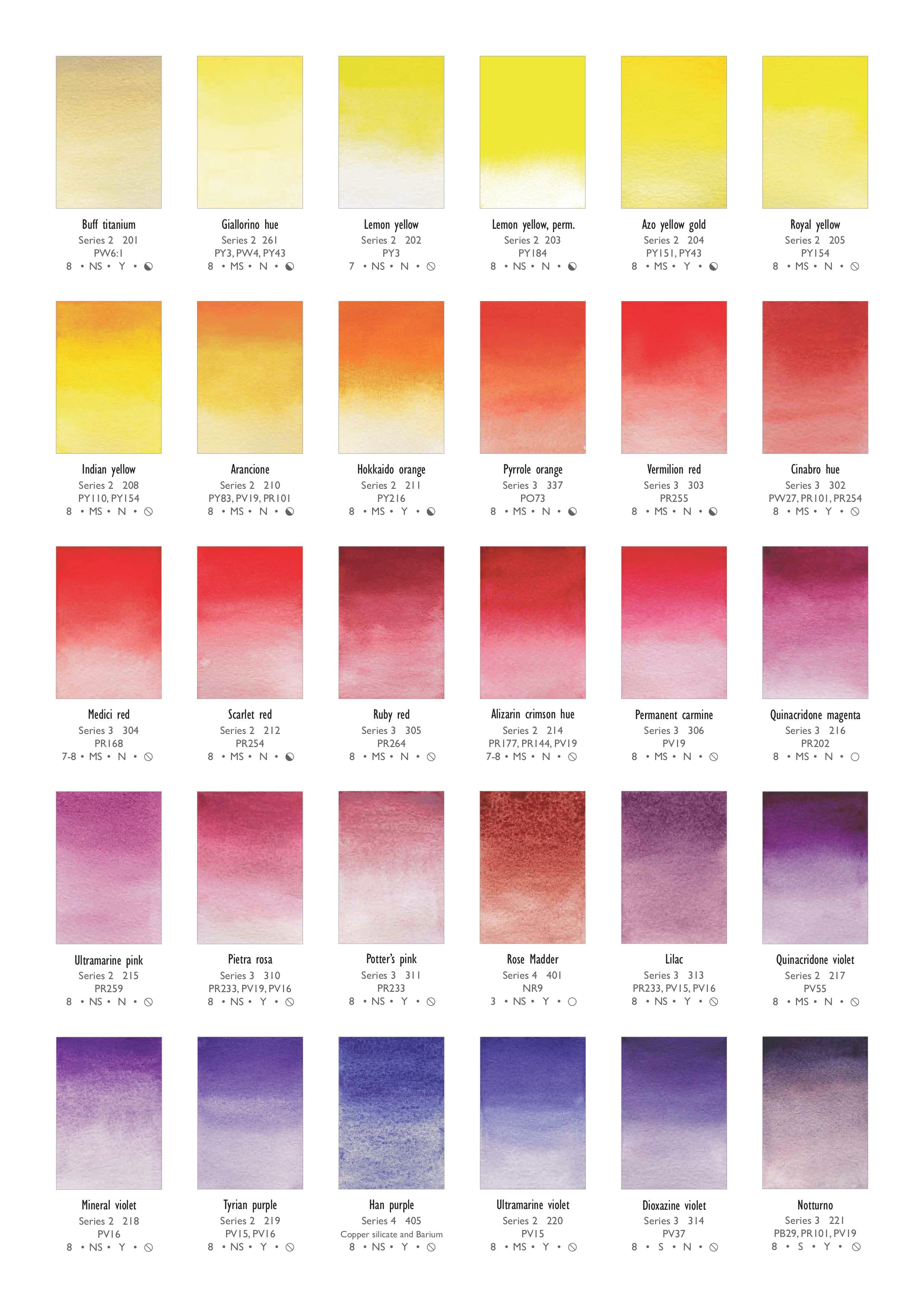 A.Gallo Colors Catalog page 1