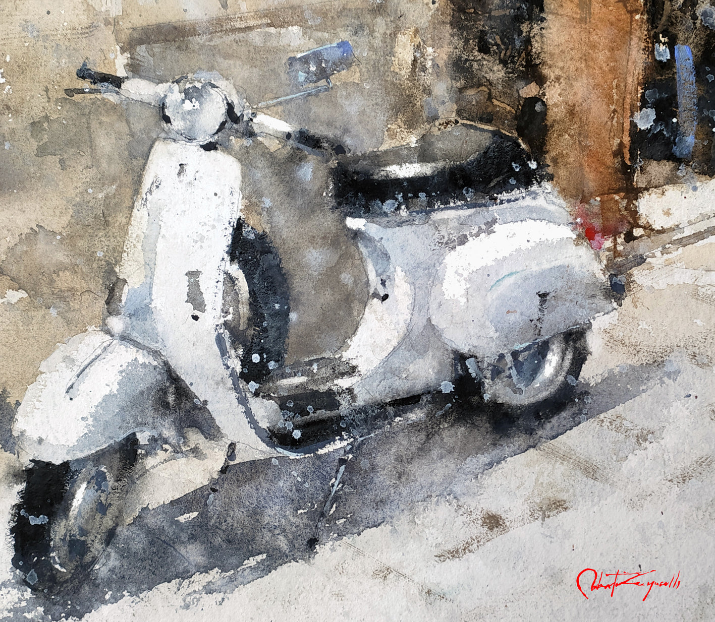 September 6, 2025 Painting Workshop with Roberto Zangarelli