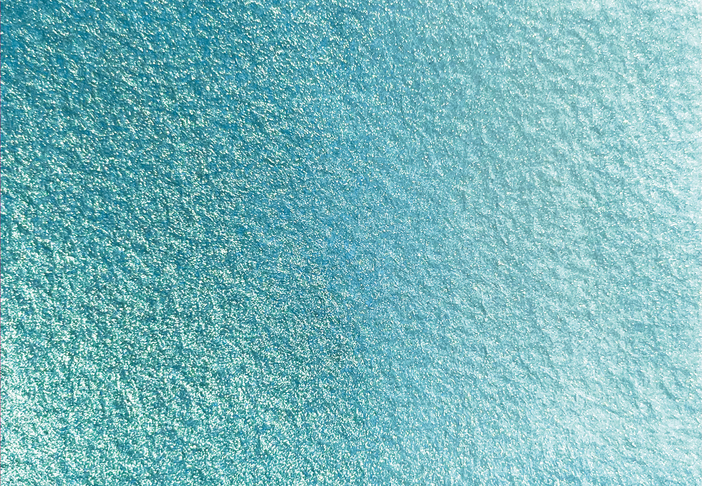 Iridescent Aquamarine - half pan