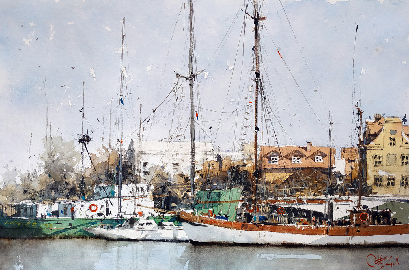 September 6, 2025 Painting Workshop with Roberto Zangarelli