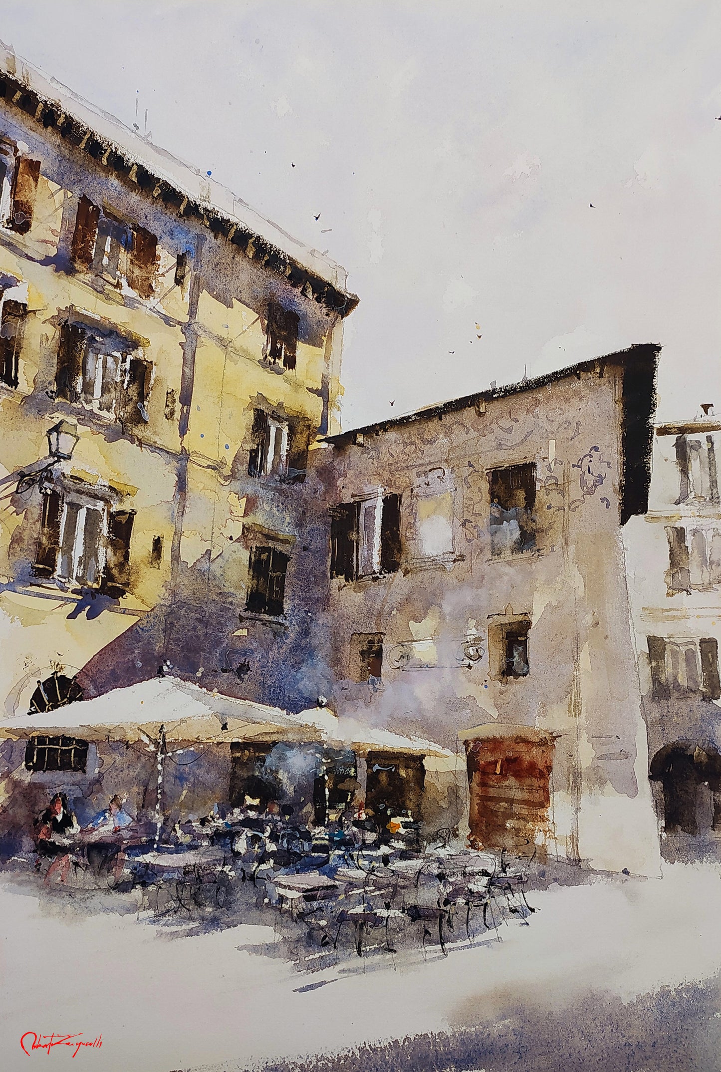 September 6, 2025 Painting Workshop with Roberto Zangarelli