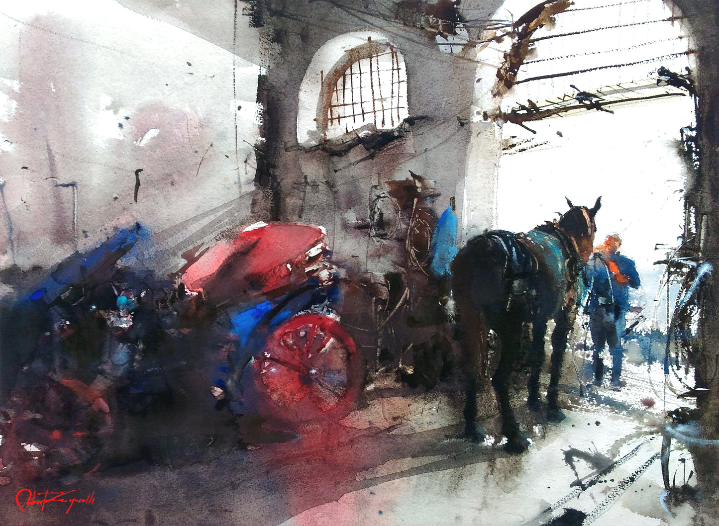 September 6, 2025 Painting Workshop with Roberto Zangarelli