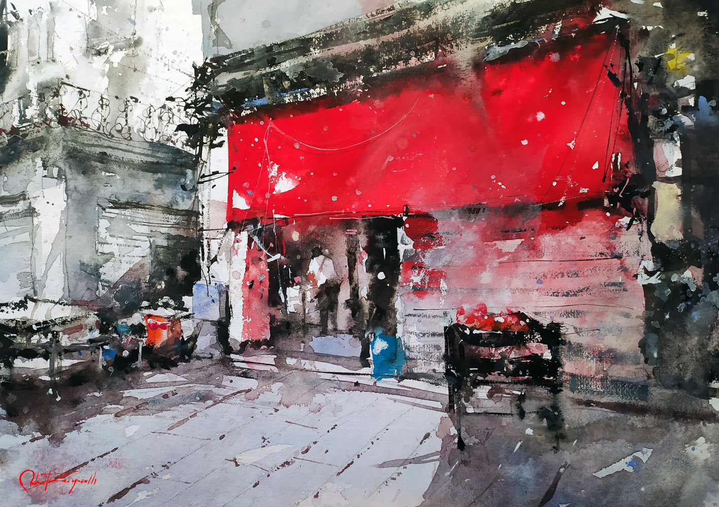 September 6, 2025 Painting Workshop with Roberto Zangarelli