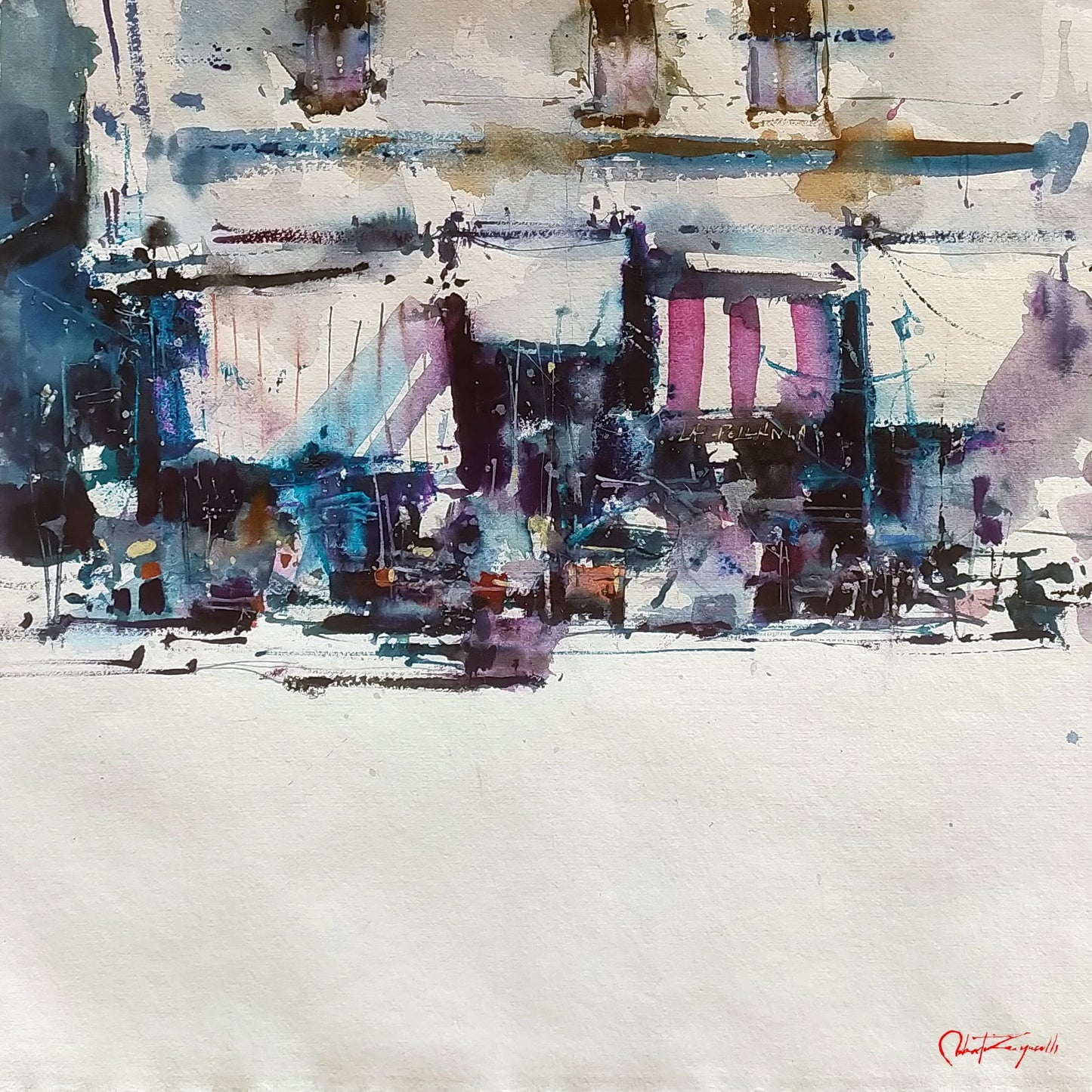 September 6, 2025 Painting Workshop with Roberto Zangarelli