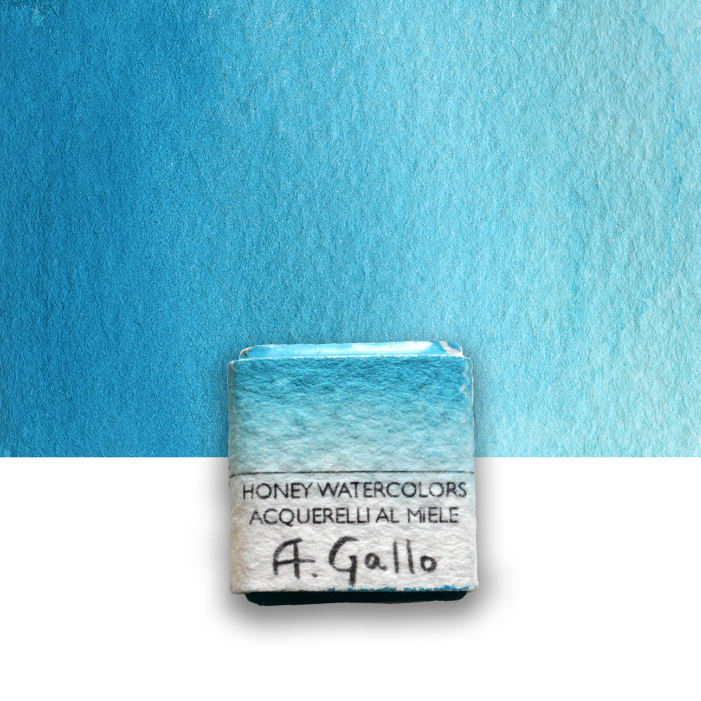 Teal, cobalt-free - Half pan