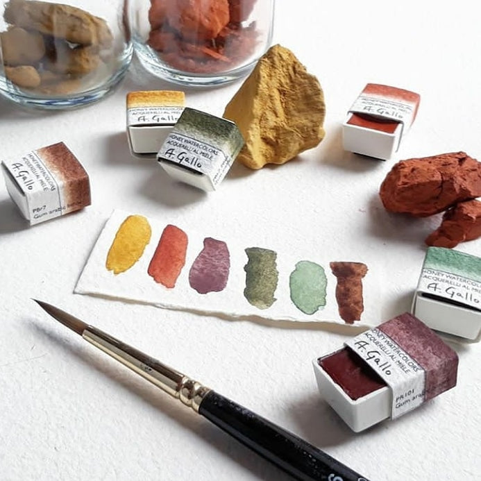 Earth 6 - Handmade Watercolor Kit