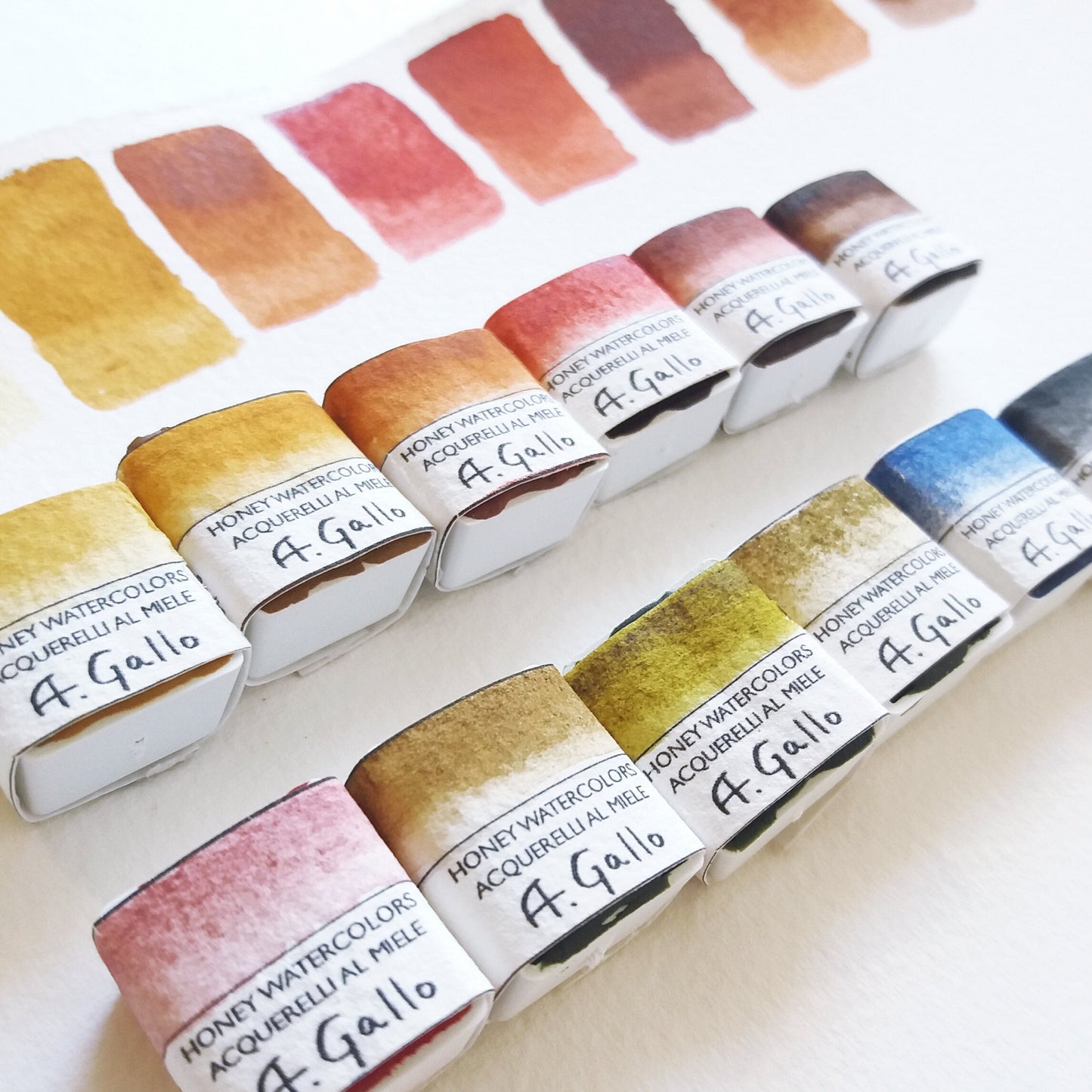 Naturale 2 - Handmade Watercolor Set