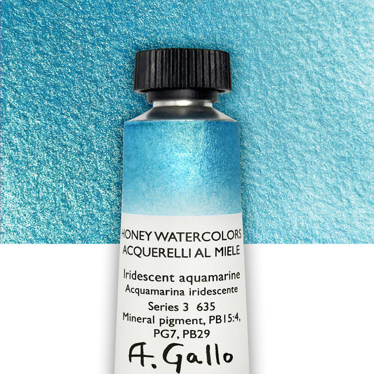 Iridescent aquamarine  - 10ml tube