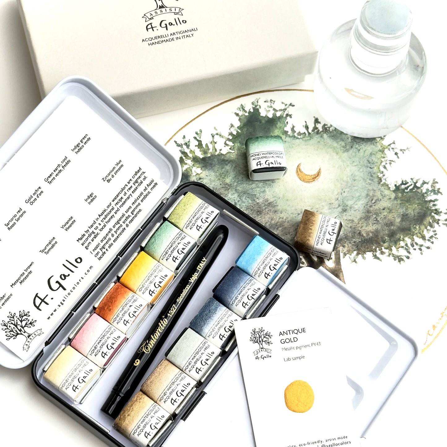 Elements - Handmade Watercolor Set
