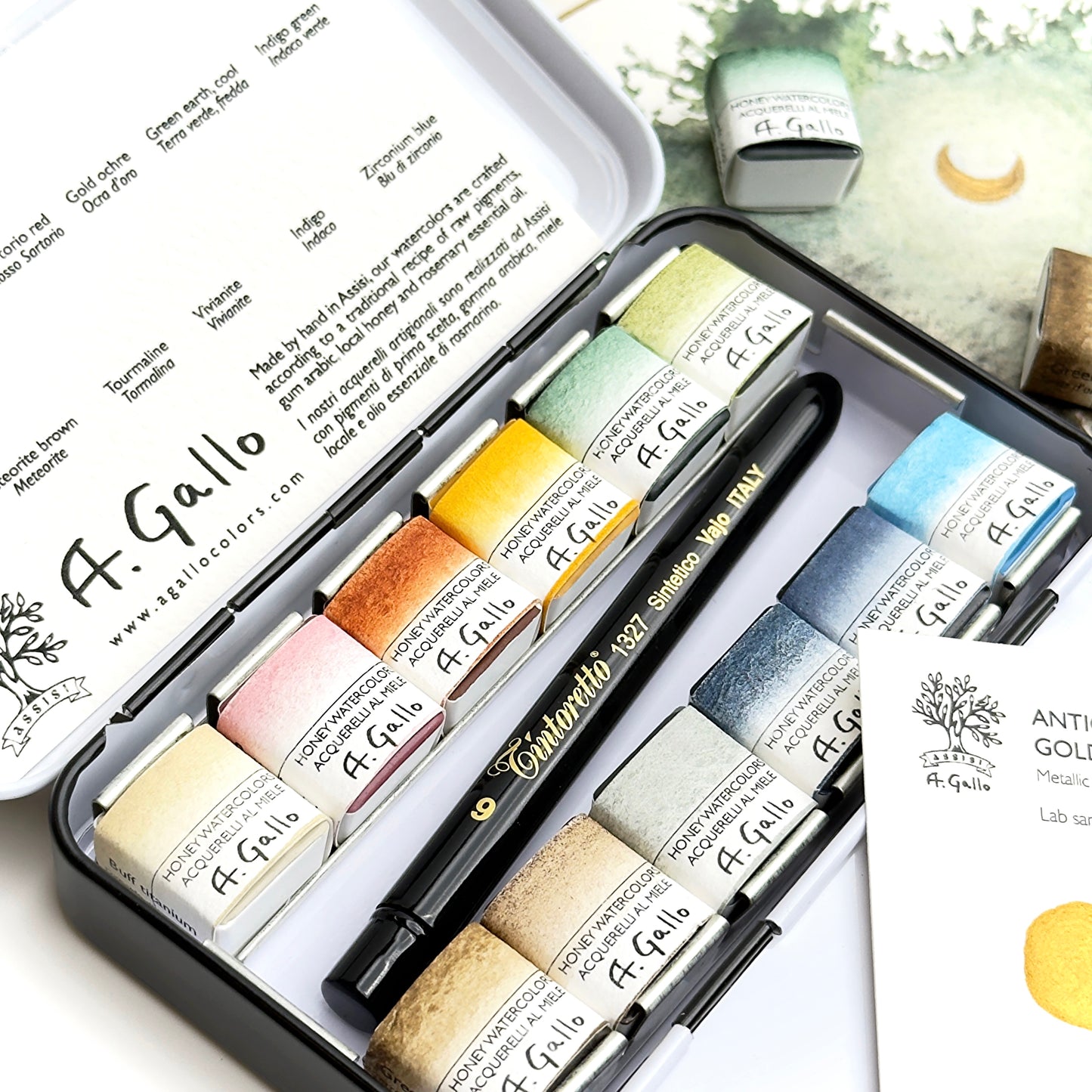Elements - Handmade Watercolor Set