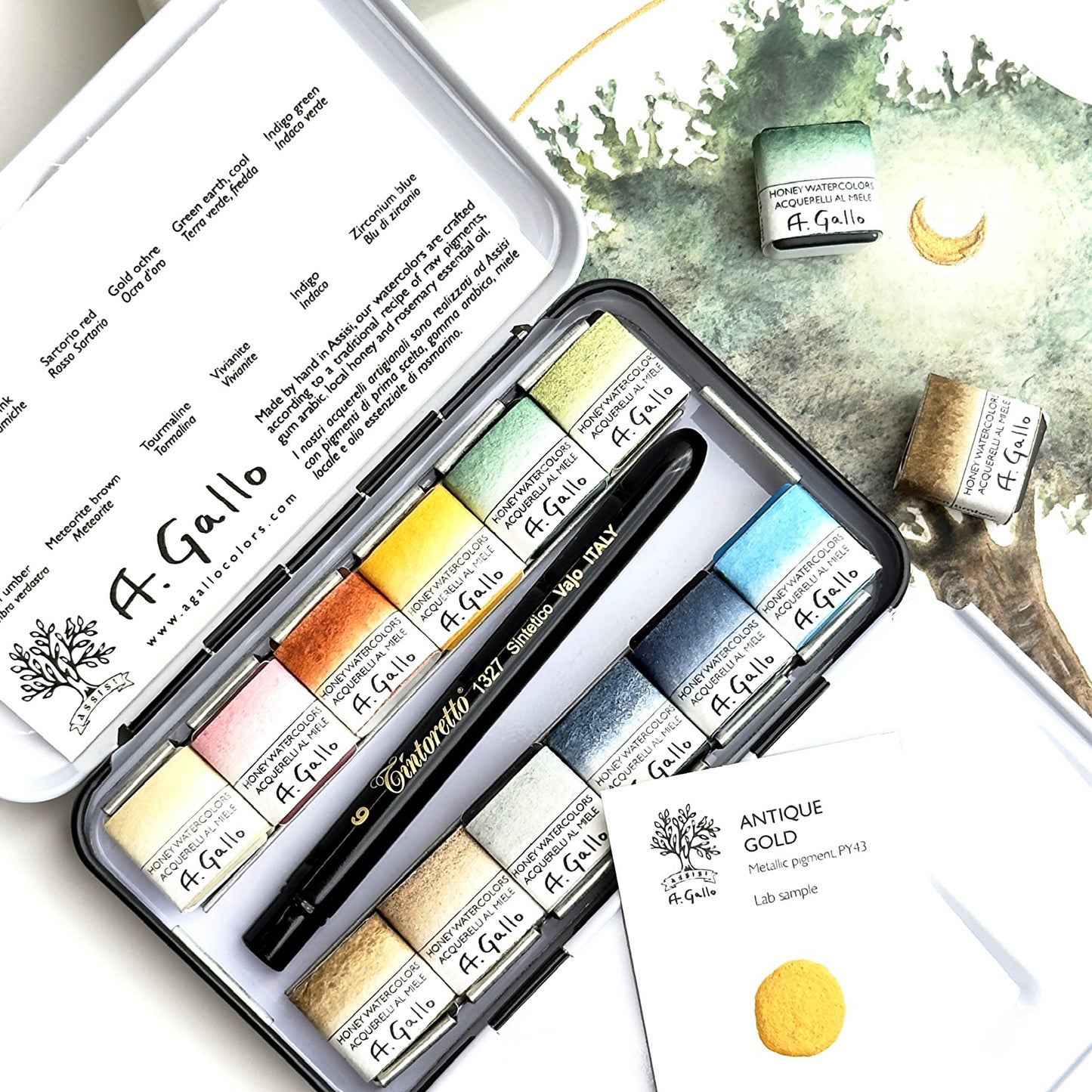 Elements - Handmade Watercolor Set