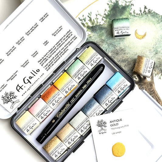 Elements - Handmade Watercolor Set