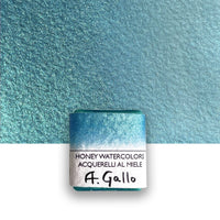 Iridescent Aquamarine - half pan