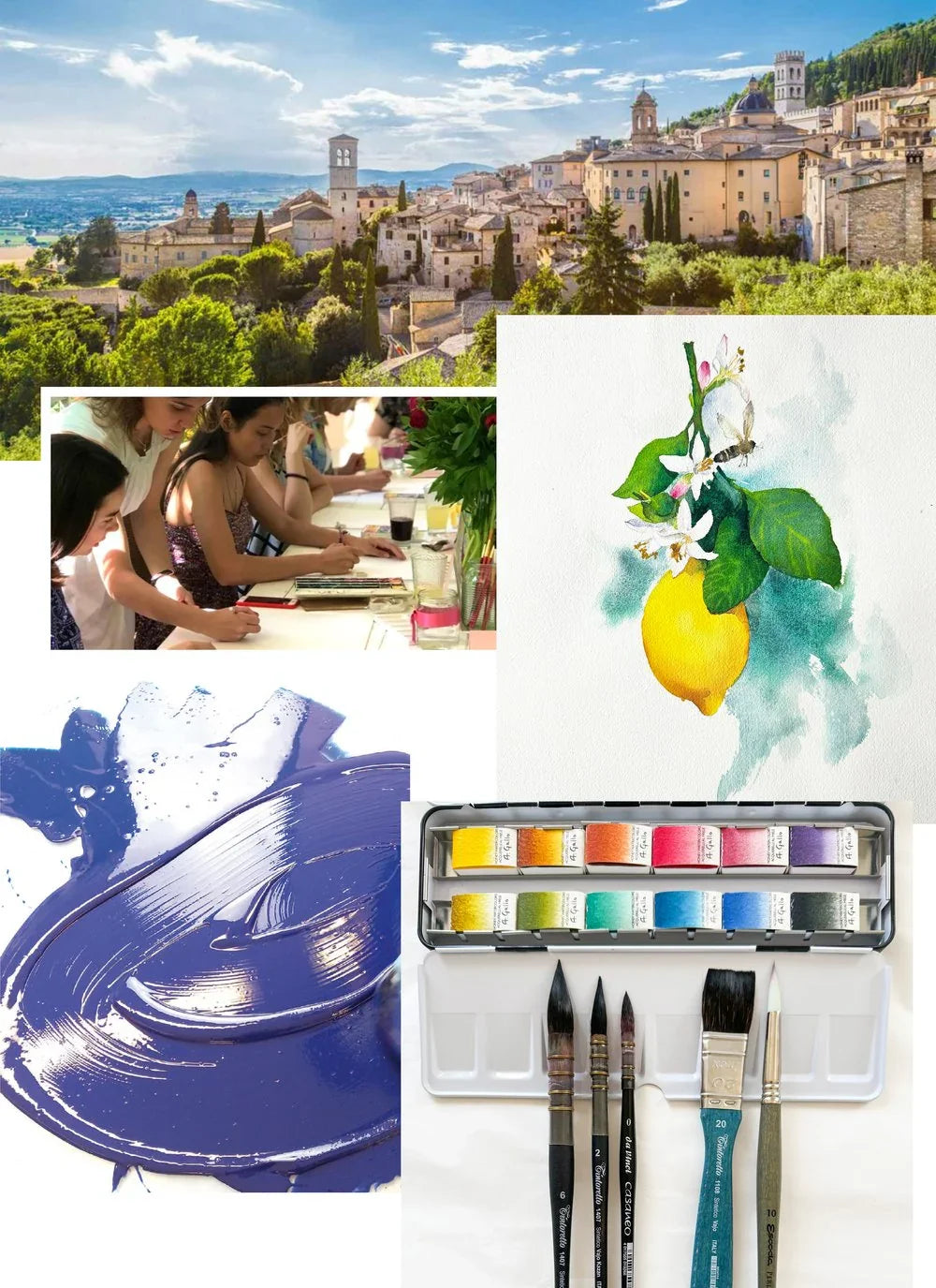 Artisan Watercolor Workshops And Painting Classes A Gallo Colors