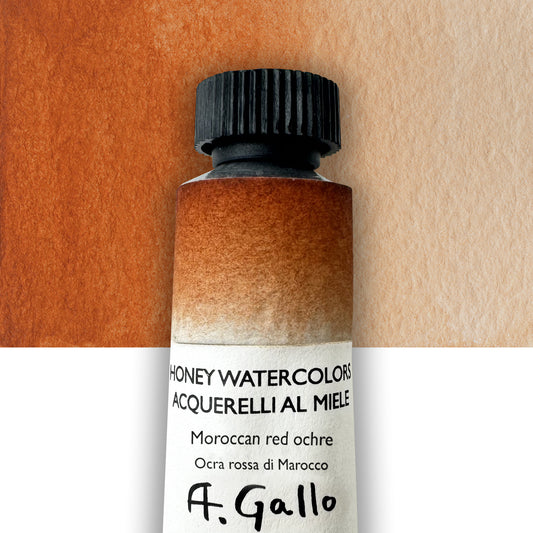 Moroccan red ochre - 10ml tube