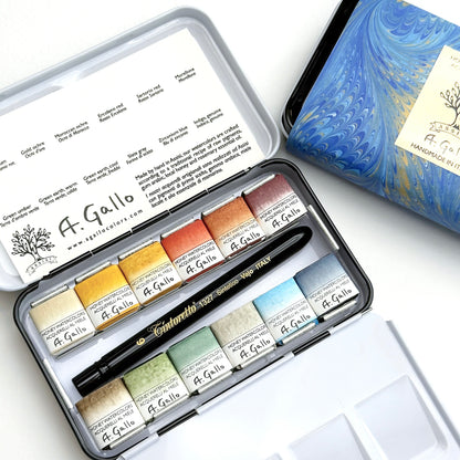 Naturale 1 - Handmade Watercolor Set