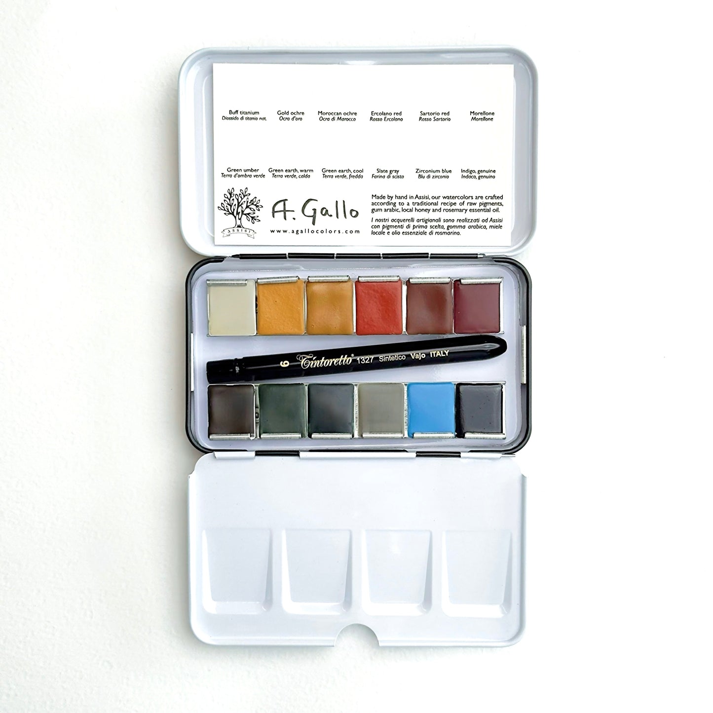 Naturale 1 - Handmade Watercolor Set