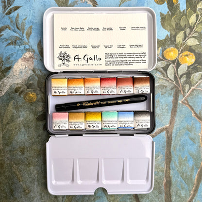 Naturale 2 - مجموعة ألوان مائية مصنوعة يدويًا