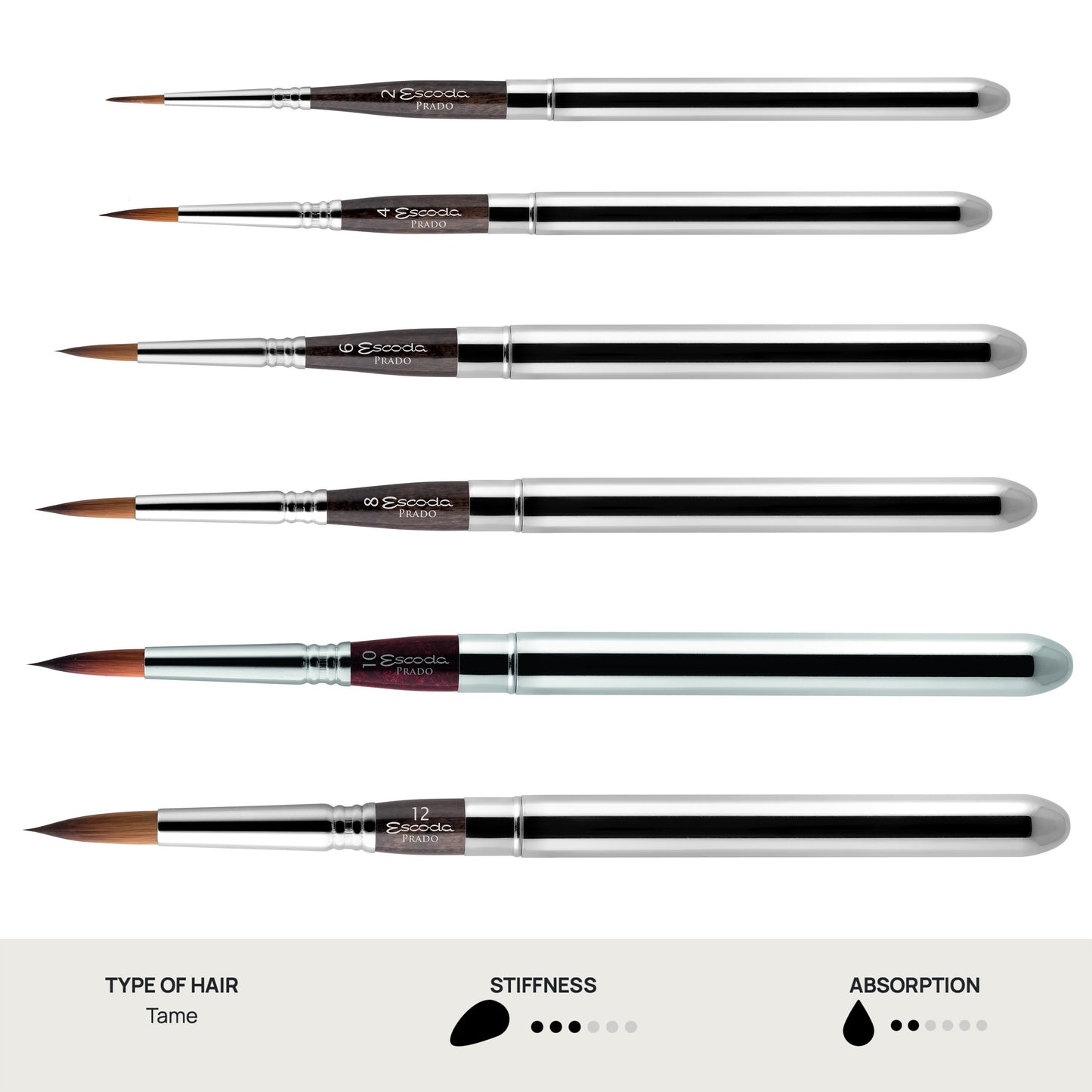 Escoda Pocket brush sets