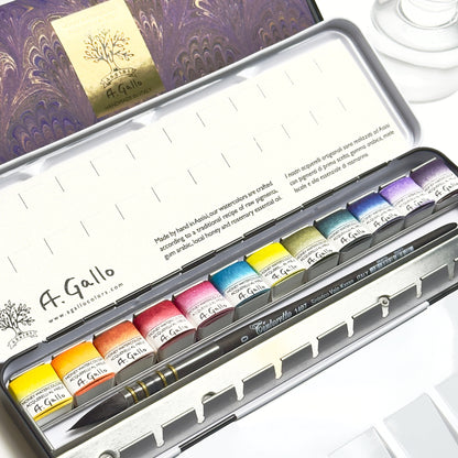 Signature 1 in 24 color watercolor tin