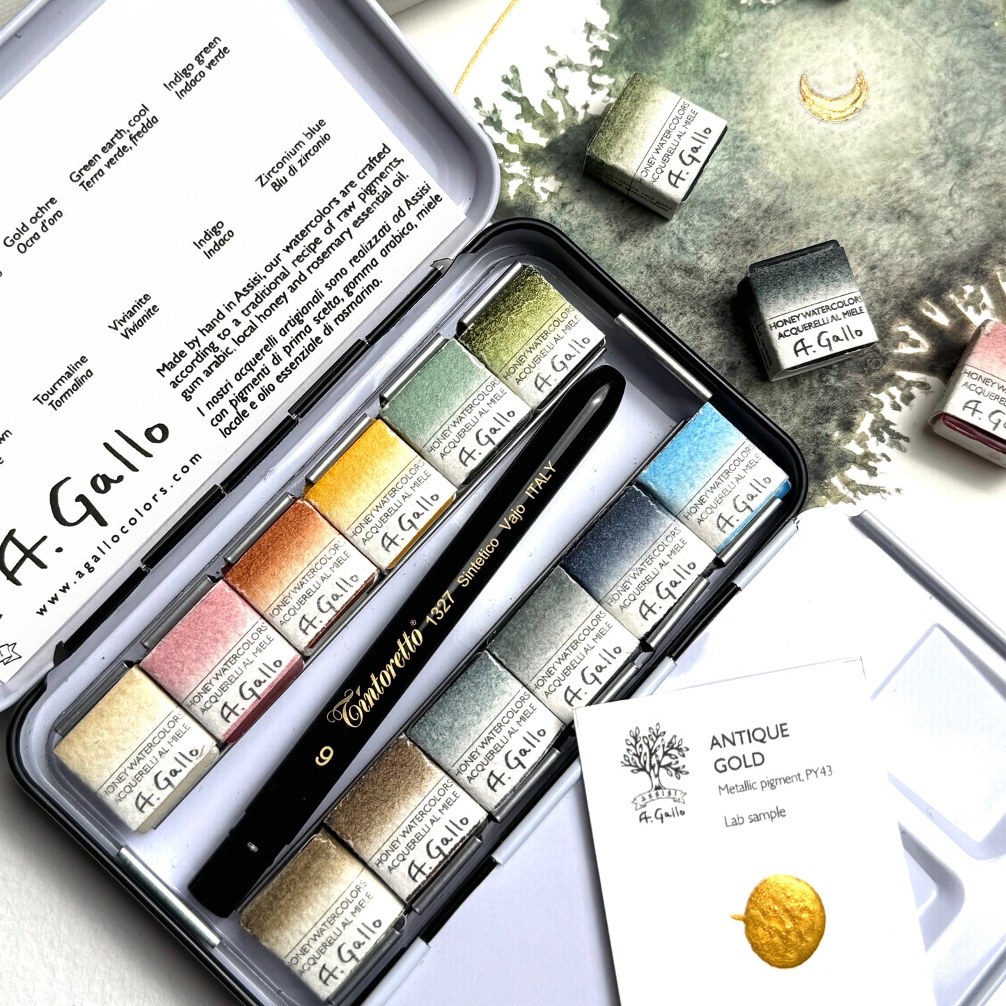 Elements - Handmade Watercolor Set