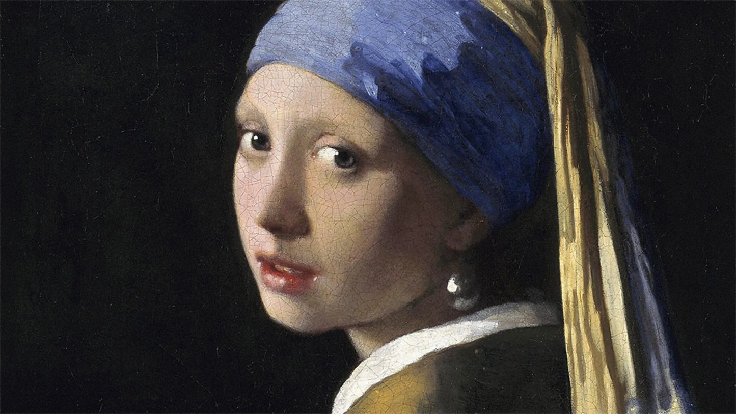 Vermeer Blue Artisan Brush Roll -  Limited Edition
