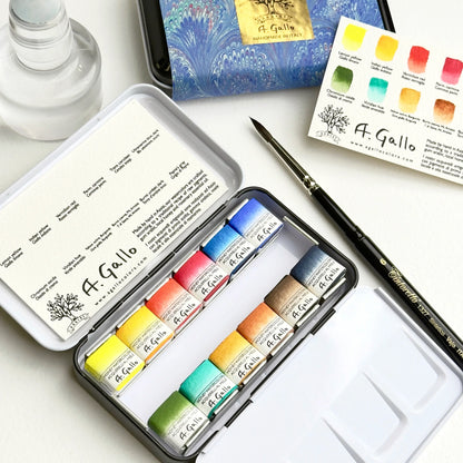 Classic 12 - Handmade Watercolor Set