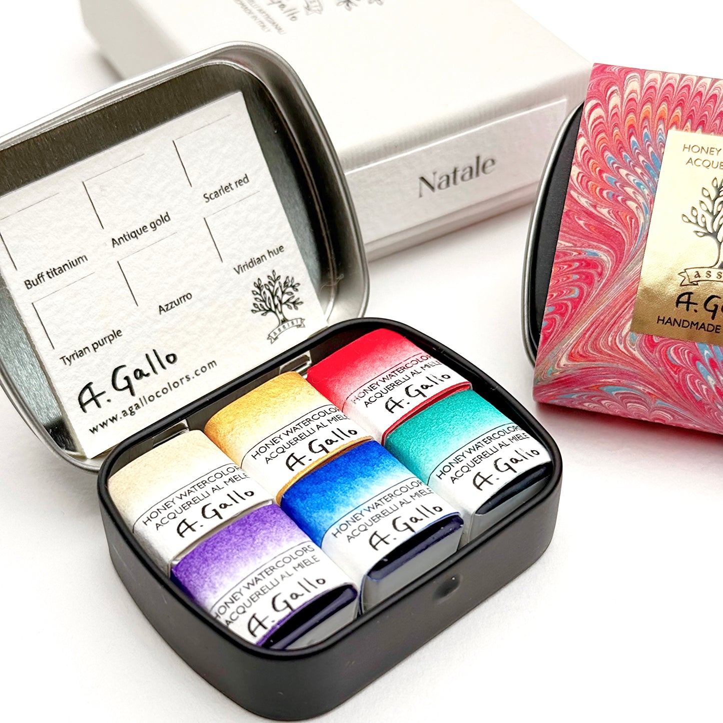 Natale - Handmade Watercolor Kit