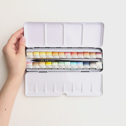 Naturale 24 - Handmade Watercolors Set