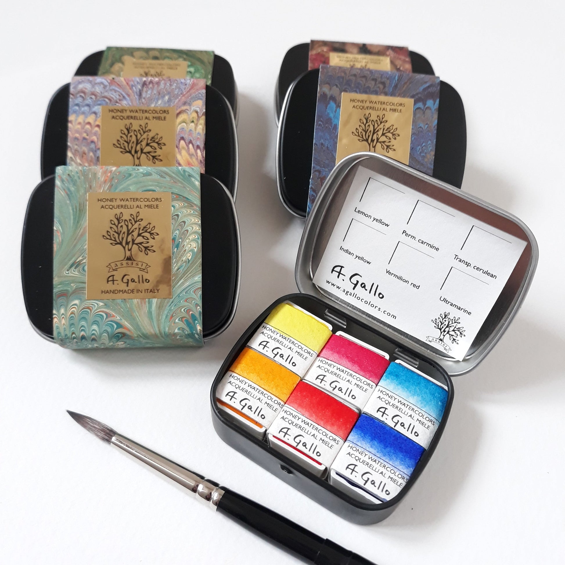 Essential 6 - Handmade Watercolor Kit