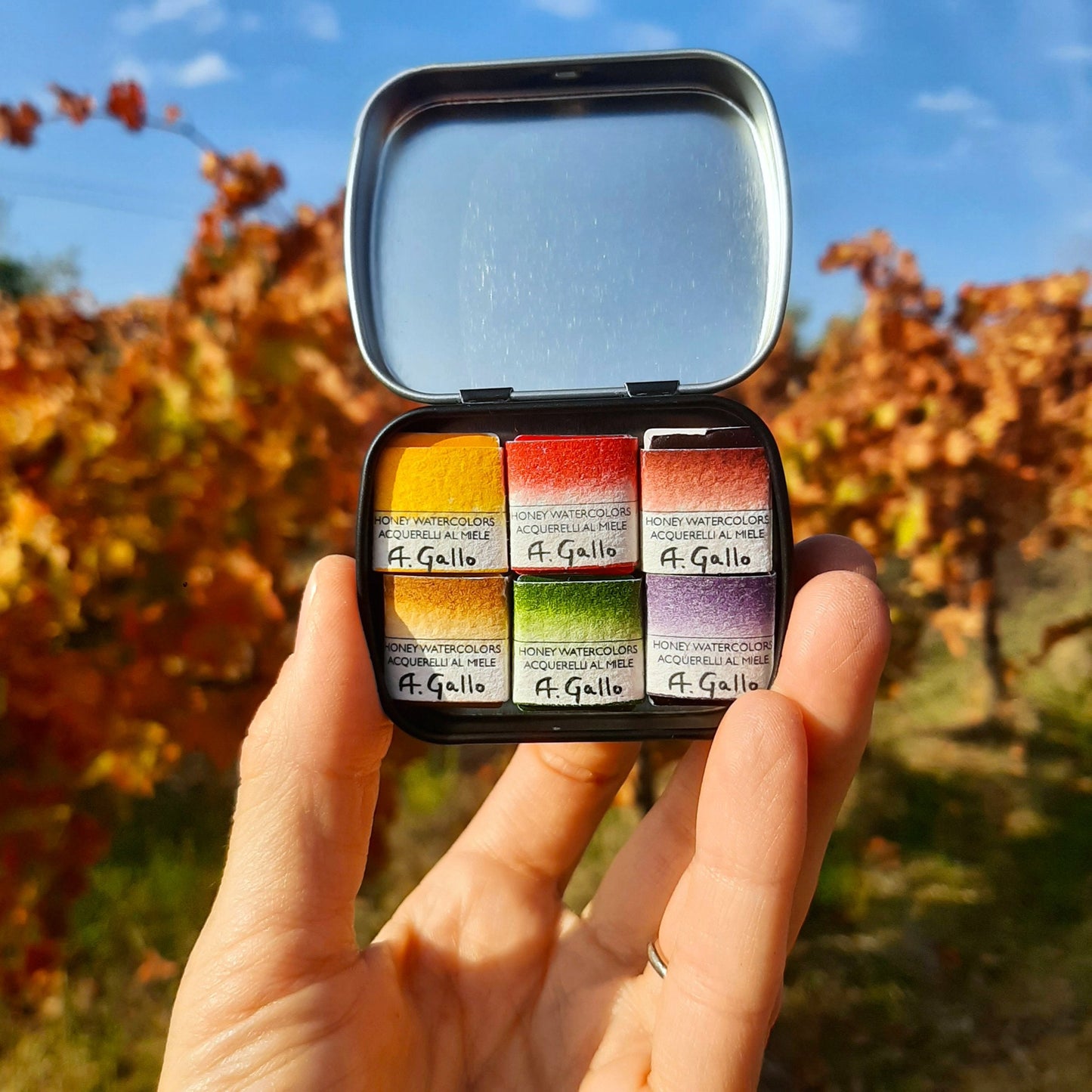 Vendemmia - Handmade Watercolor Kit