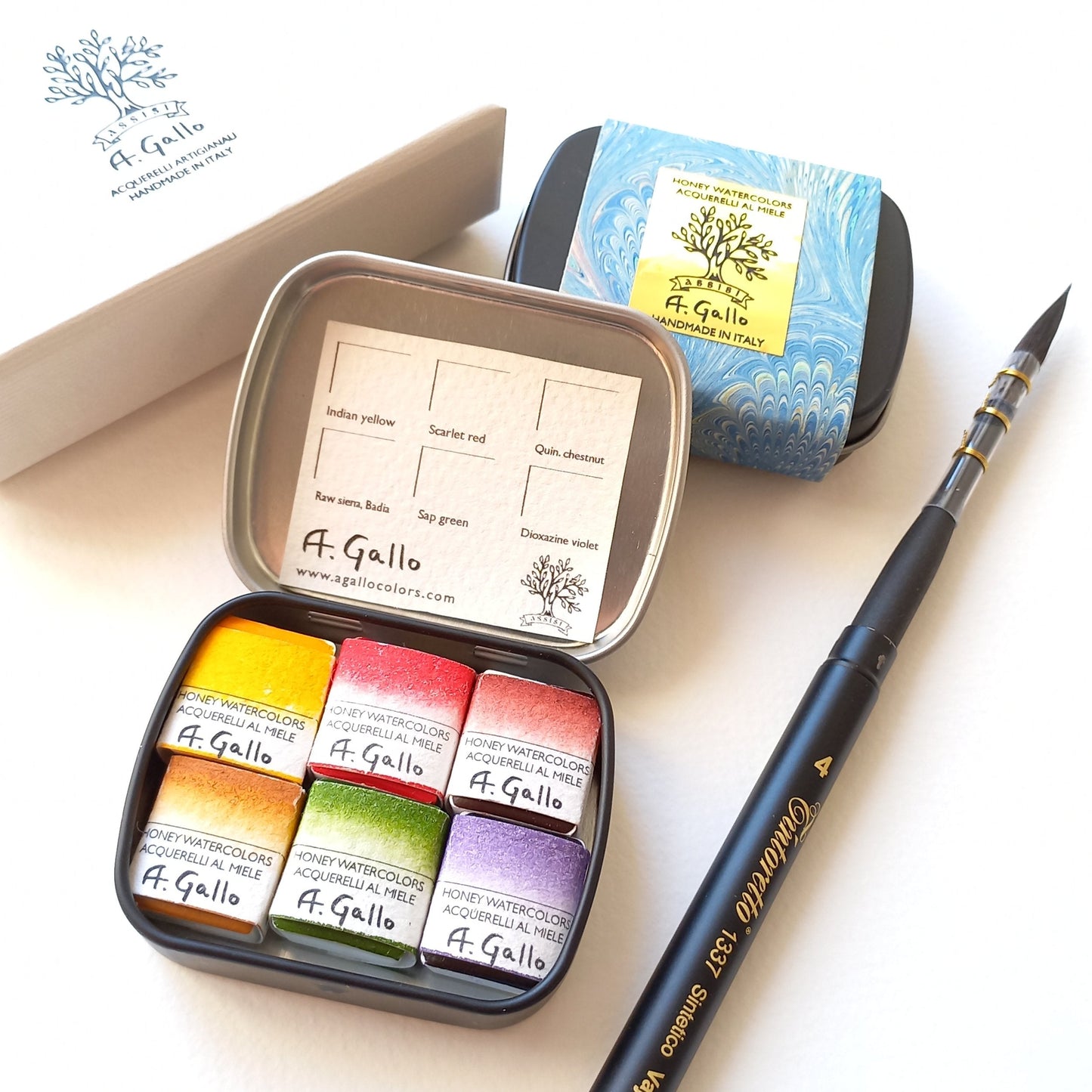 Vendemmia - Handmade Watercolor Kit