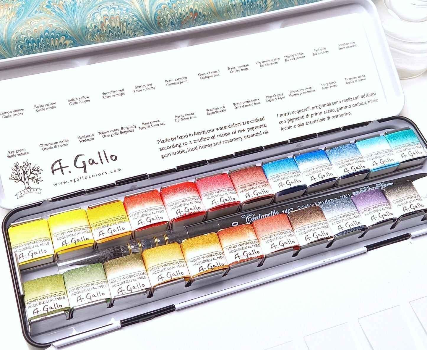 Classic 24 - Handmade Watercolors Set