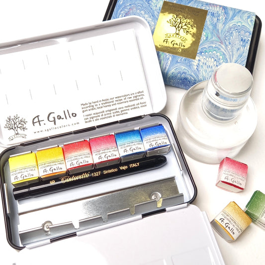 Essential 6 - Handmade Watercolor Kit